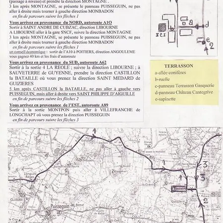 公寓 L'appartement Pres De Saint Emilion *